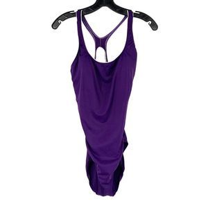 Speedo Women 7228300 Sz 10 M Ultraback Athletic One Piece Swimsuit EUC 3783